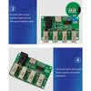 USB2.0 Splitter 4 in 1 USB C Splitter USB2.0 Splitter Adapter USB Extender Docking Station Module for PC Keyboards