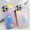 Electroplated Laser for IPhone16E Mobile Phone Case for Apple 15PROMAX Trendy Pearl 14 Protective Case
