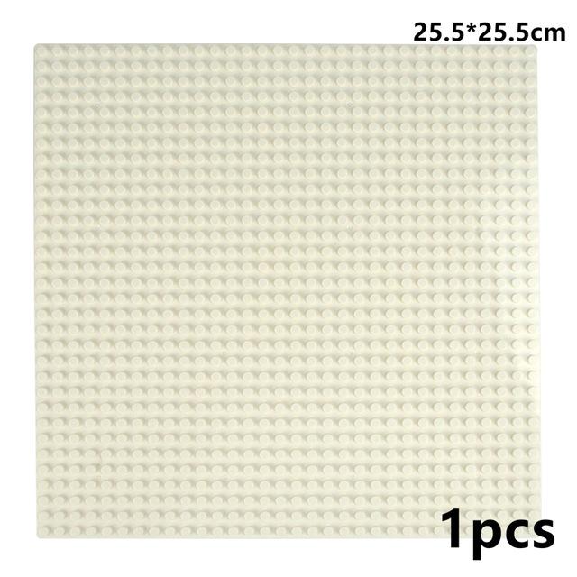 32*32 16x16 Dots Brick Baseplate City Street Road Base Plate Wall Construction 32x16 Building Block Compatible Kid Toys Leduo