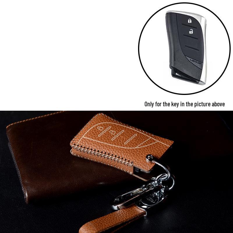 

Lexus ES RX NX Key Case - Compatible with ES200, ES260, RX300, NX200, NX350h, ES300h, Snap Button Design