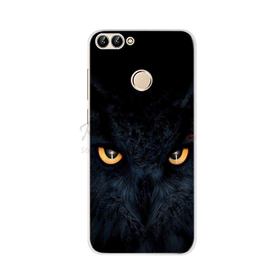 For Huawei P Smart 2018 Case TPU Soft Silicone Back Cover Phone Case For Huawei P Smart 2019 Cover Fundas FIG-LX1 PSmart Case