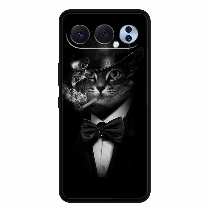 Hülle Für Honor 500 Pro 5G Tiere Löwe Weiche Schwarze Silikon TPU Handyhülle Für Honor 500 Pro Hülle 6.55" Schutz Stoßfänger Fundas