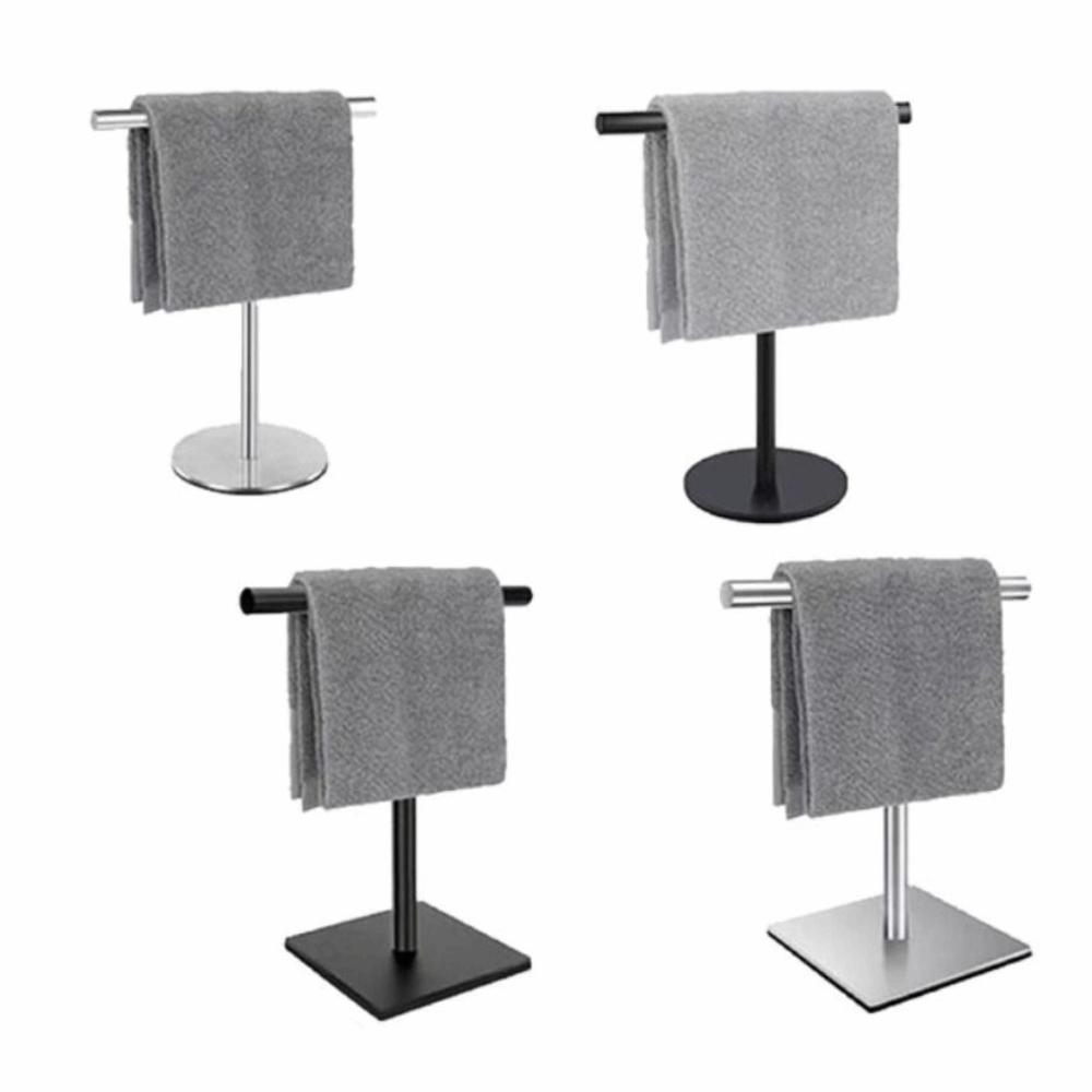 New Stainless Steel Towel Rack Rustproof Movable Display Stand Modern Style Multi-Purpose Towel Bar Rack Kitchen