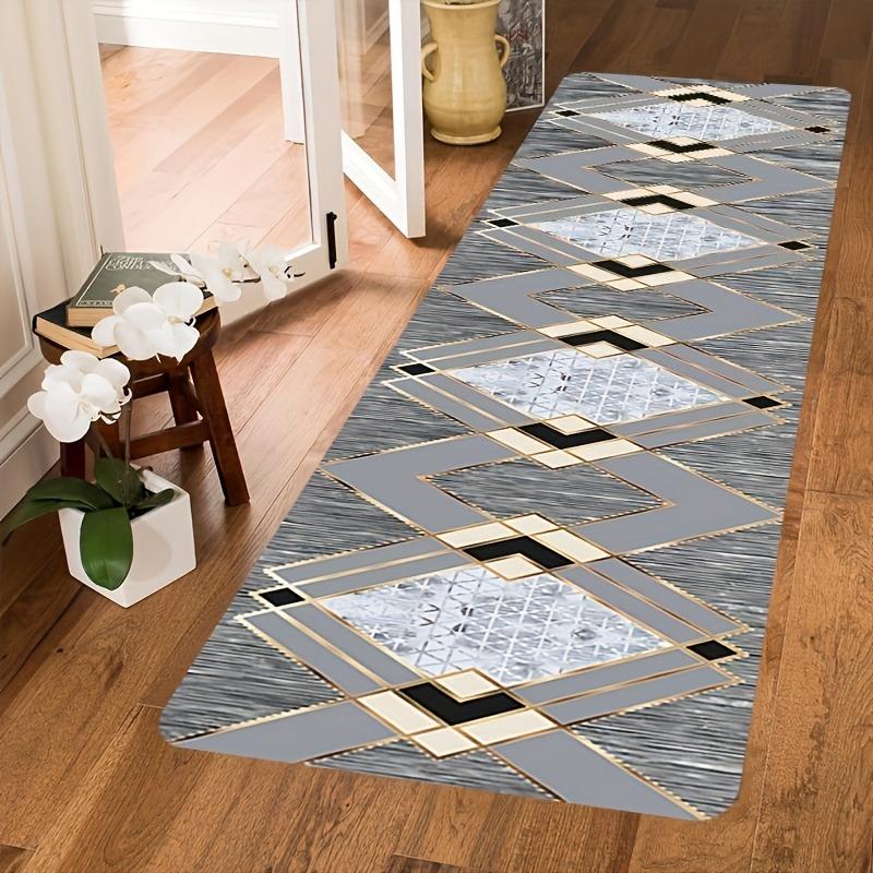 1PC Pumpkin pattern Door Mats Kitchen Rugs Non-Slip Pop arts design Living room Rugs Bath Mat Carpet for Home Sink Laundry Decor