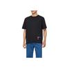 Calvin Klein Loose Modern Metallic Logo Crew Neck Short Sleeve T-Shirt Men Tops Black J324759-BEH