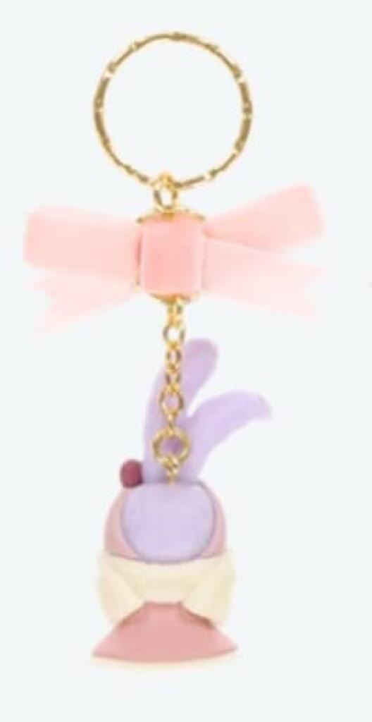 Stella Lou Single Keychain Figure Duffy Friends Christmas 2022 Tokyo Disney Resort Exclusive Winter Twinkling Town Keychain &