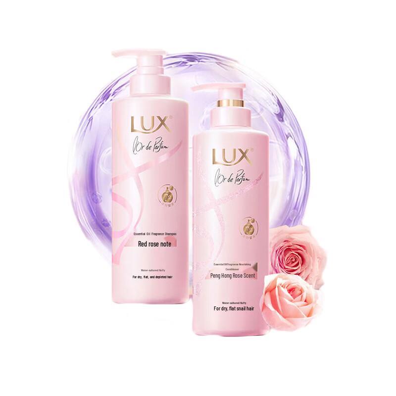 lux Red Rose Scent Shampoo & Conditioner Set
