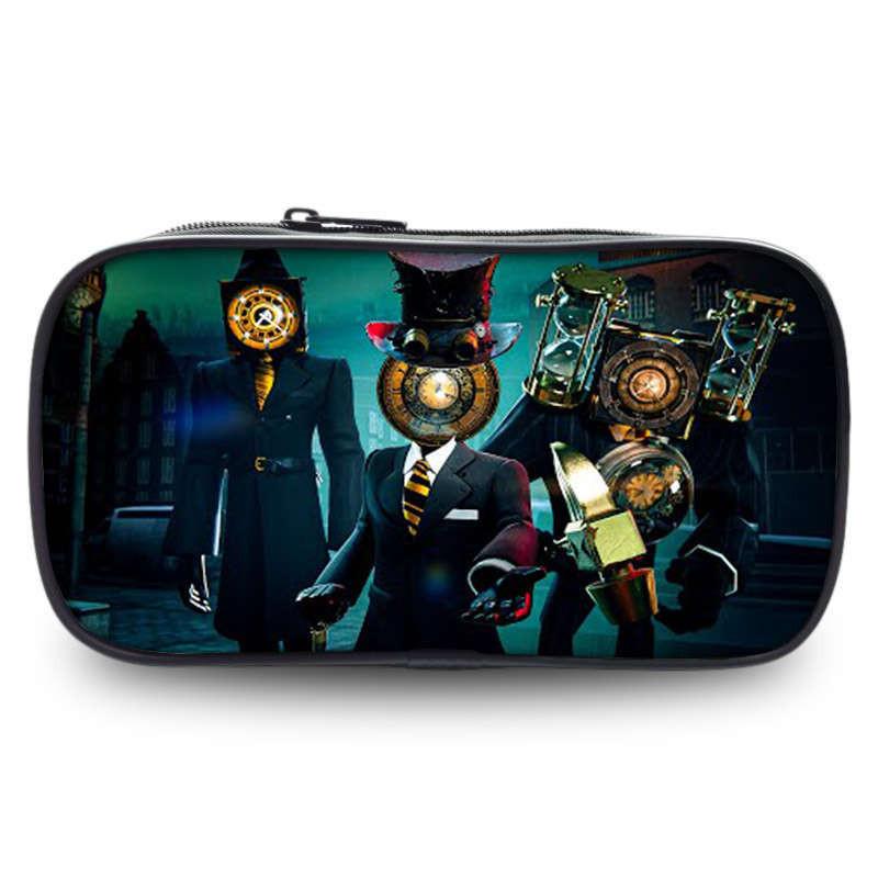 Titan Pencil Highquality Case With Unique Toilet Man Design Students For