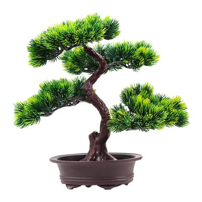 Árbol de Bonsái Artificial Decorativo Bonsái Plantas Falsas para Estante Hogar Oficina