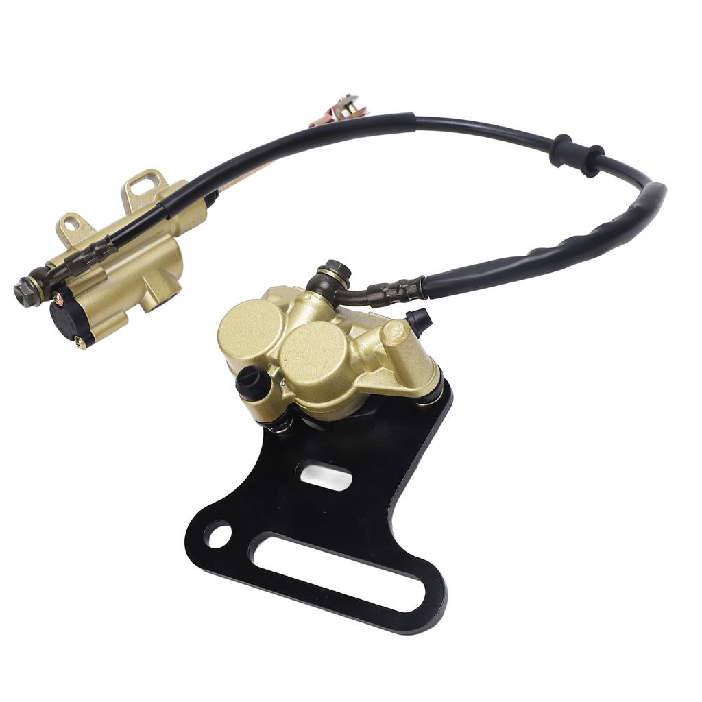 Rear Disc Hydraulic Brake Master Cylinder Kit Brake Master Cylinder Caliper Assembly for 50cc 70cc