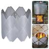 Outdoor Stove Windscreen Stainless Steel Portable Alcohol Stove Rack Camping Stove Windshield for Camping Hiking Backpacking