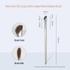Gilded 326 Angled Sickle Nose Shadow Brush, Animal Hair 