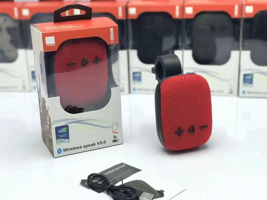 Outdoor Bicycle Wireless Stereo Portable Sports Cycling Speakers Built-in Mic Shockproof IPX4 Waterproof Bluetooth Sound Box