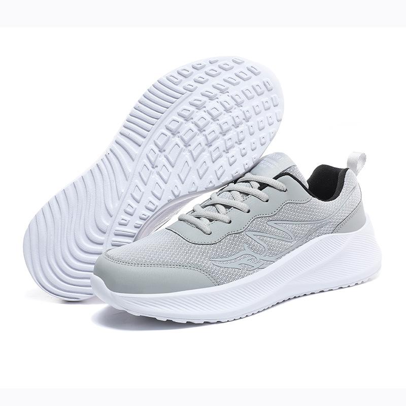 Men's shoes new large size breathable non-slip casual shoes versatile fashion sports mesh dad shoes running shoes