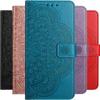 Cute Flower Phone Case For Huawei Enjoy 8 P Smart 2021 2020 Z Y5 Y6S Y6 2018 Y7 2019 Y7A Y5P Y6P Wallet Card Slots Protect Cover