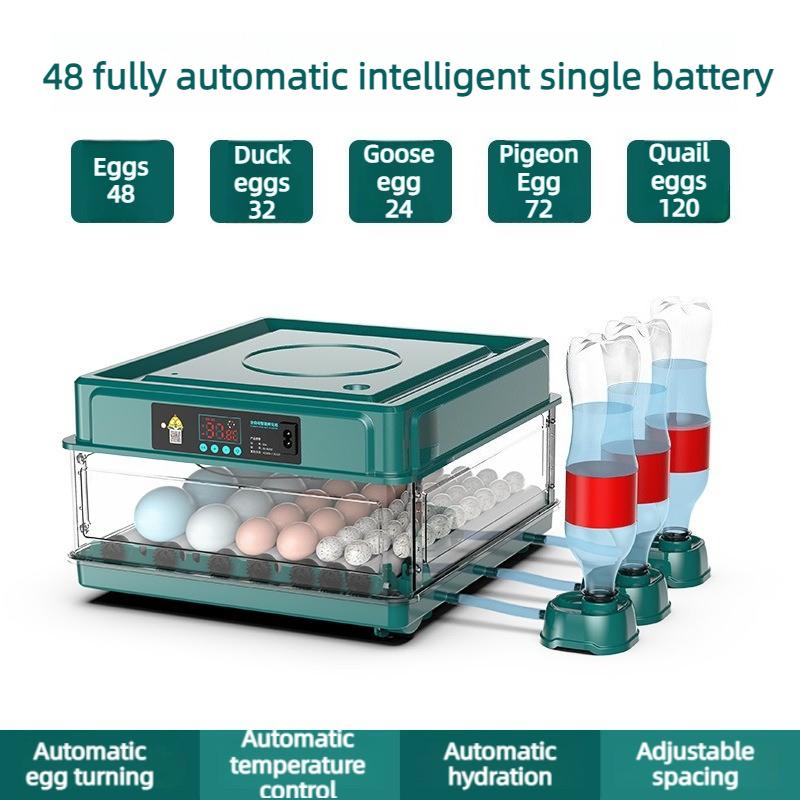 Intelligent Egg Incubator Automatic Egg Flipping Hydration Temperature Control Goose/duck/quail/pigeon Eggs Breeding Incubators