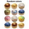 12Pcs Steamed Bun Stress Ball with Steamer Anti-Anxiety Glitter Cartoon Dumpling Squeeze Toy Simulated Dough Ball Fidget Sensory Toy