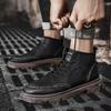 New Fashion Autumn And Winter Men's High Top Martin Boots Students Male Boys Trending Soft Sole Work Shoes Labor Protection Martin Sneakers