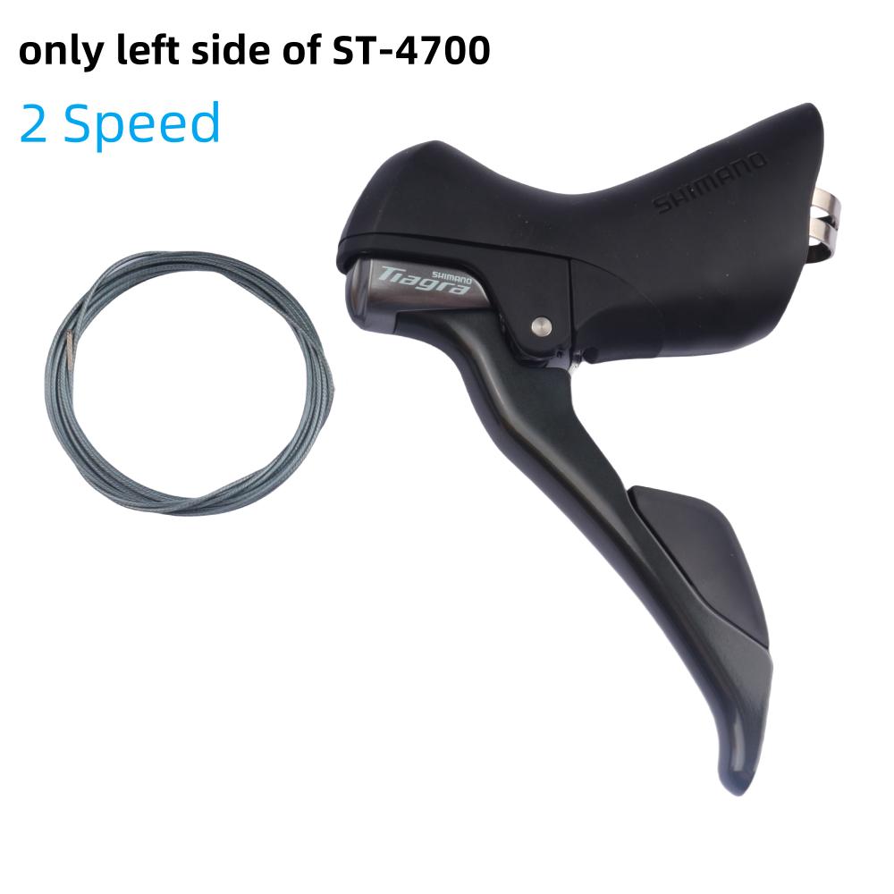 SHIMANO TIAGRA ST-4700 Shifter 2x10 Speed DUAL CONTROL LEVER -SLR-EV Shift Lever ST-4700-L 2S/ST-4700-R 10S For Road Bike Parts Only ST-4700 Left