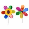 1PCS Sunflower Windmill Pinwheel Colourful Sequins Foldable Windmill For Home Garden Decoration Sunflower Windmill