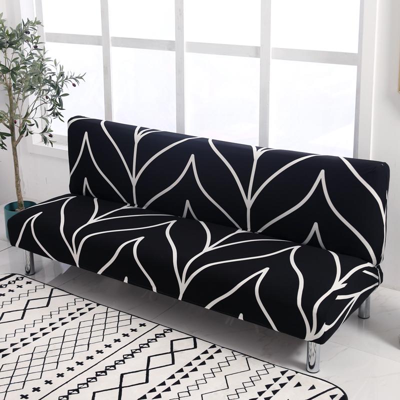 Sofa Bed Cover For Living Space Folding Sofa Covers Elastic Spandex Safe Soft Protector Slipcovers Durable Material