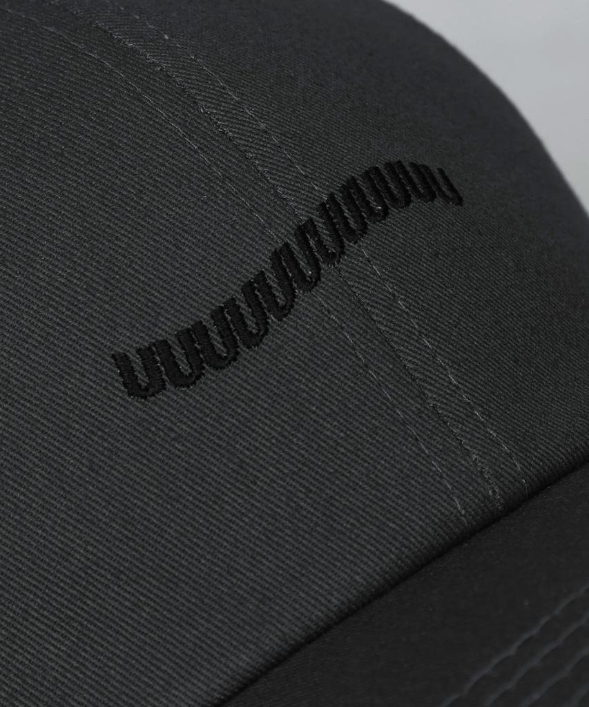 Eondeokeonteulol Cotton Logo Ball Cap Radio Wave / Authentic B B / Charcoal