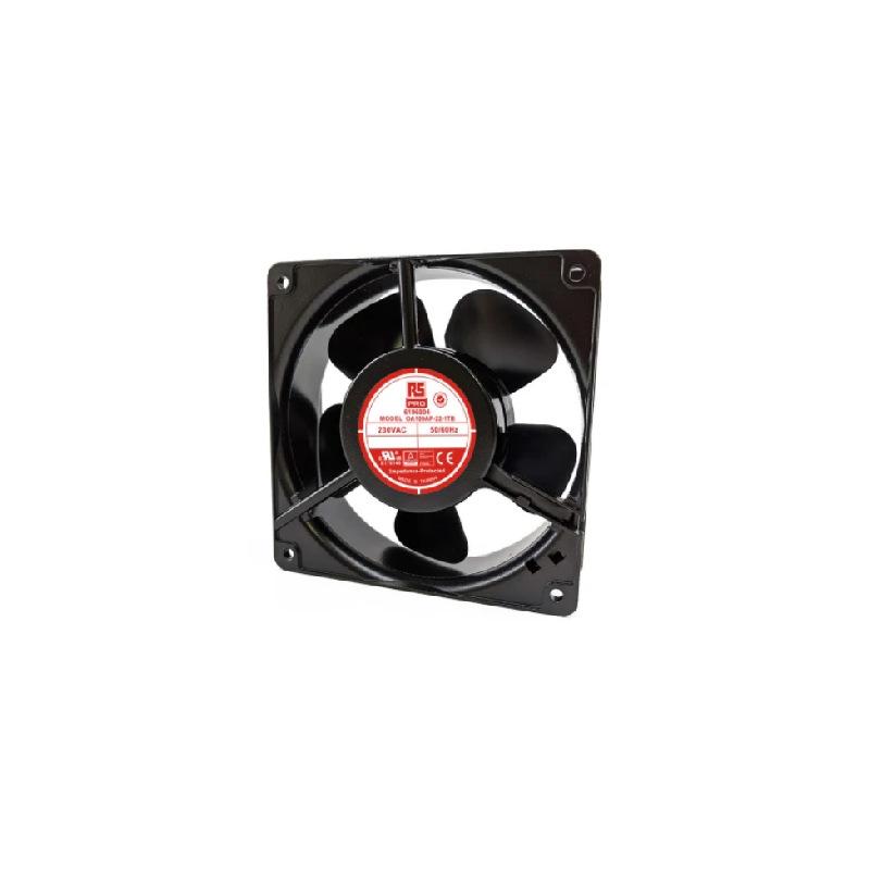RS PRO Euchtime 619-6804 High-Speed Silent Axial Cooling Fan for Industrial Electrical Cabinets