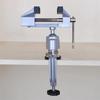 For Universal Woodworking Drilling M Table Screwdriver with 360° Swivel Head 7/6 Cm Bench Clamp with Rubberized Jaws