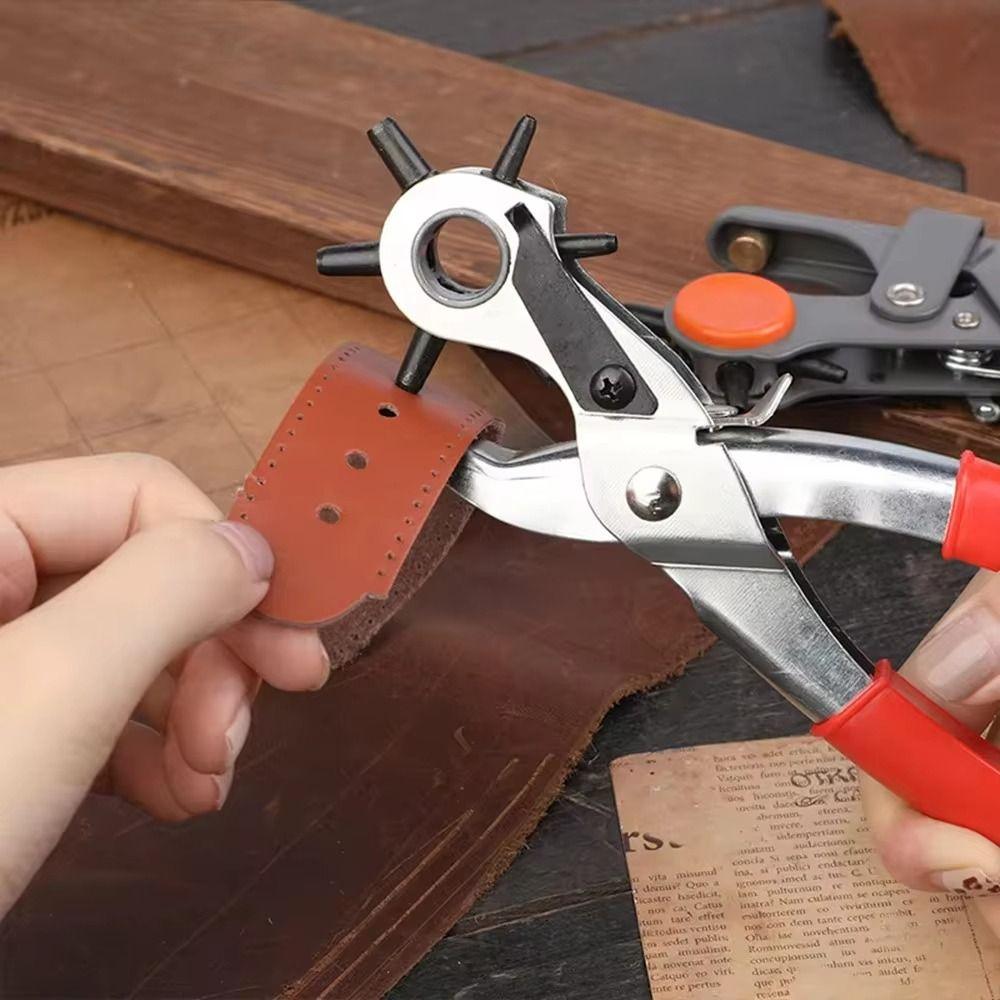Hole Card Belt Puncher Effortless Punching Pliers Belt Hole Punch Plier  Punching Machine