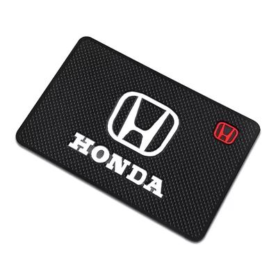 Civic Accord CRV HRV Jazz City Odyssey Jade Vezel Car Logo Anti-Slip Pad Waterproof Phone/Glasses Holder Car Accessory