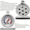 Accurate Stainless Steel Oven Thermometer for Electric/Gas Oven, Instant Read Kitchen Cooking Grill Smoker Thermometer 50-300°C/100-600°F)