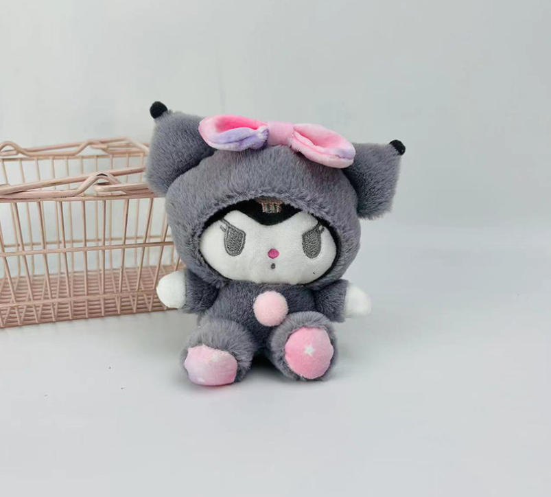 Sanrio Star Pajamas Kuromi My Melody Pom Pom Purin Pochacco Plushies Pendant Figure Toy Children'S Gift Plush Kawaii