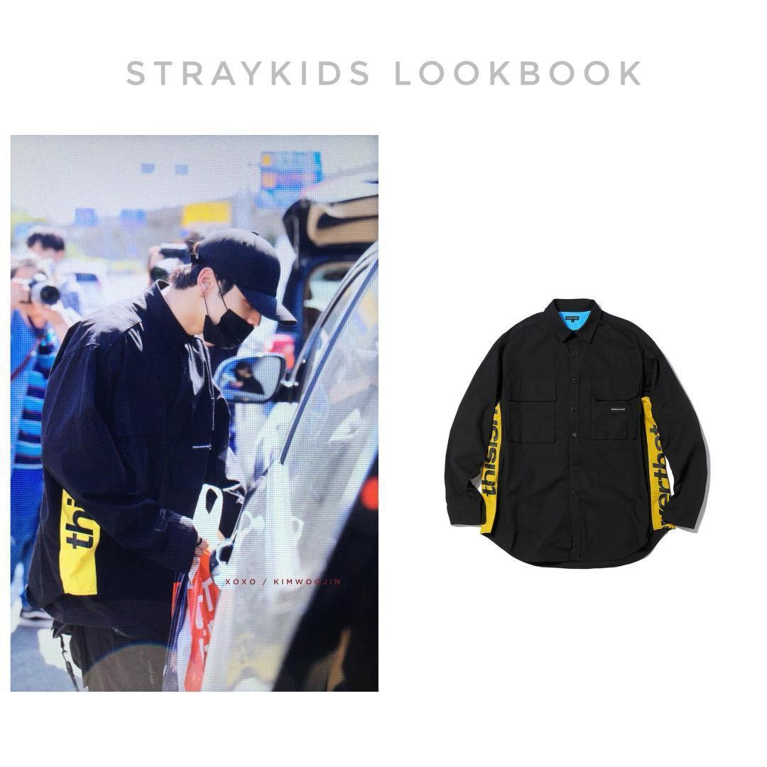 

[Б/У] thisisneverthat Куртка-рубашка Stray Kids Never That