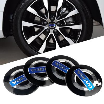 Tampinha Central de Roda 56/60MM Tampa de Cubo Adesivo Acessório para V40 V50 S40 S80 XC60 S60 XC40 C40 V90 XC60 S60 T5 T6 AWD XC40