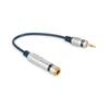 Adapter jack 3,5 stereo wtyk - jack 6,3 stereo gniazdo vitalco (a1)