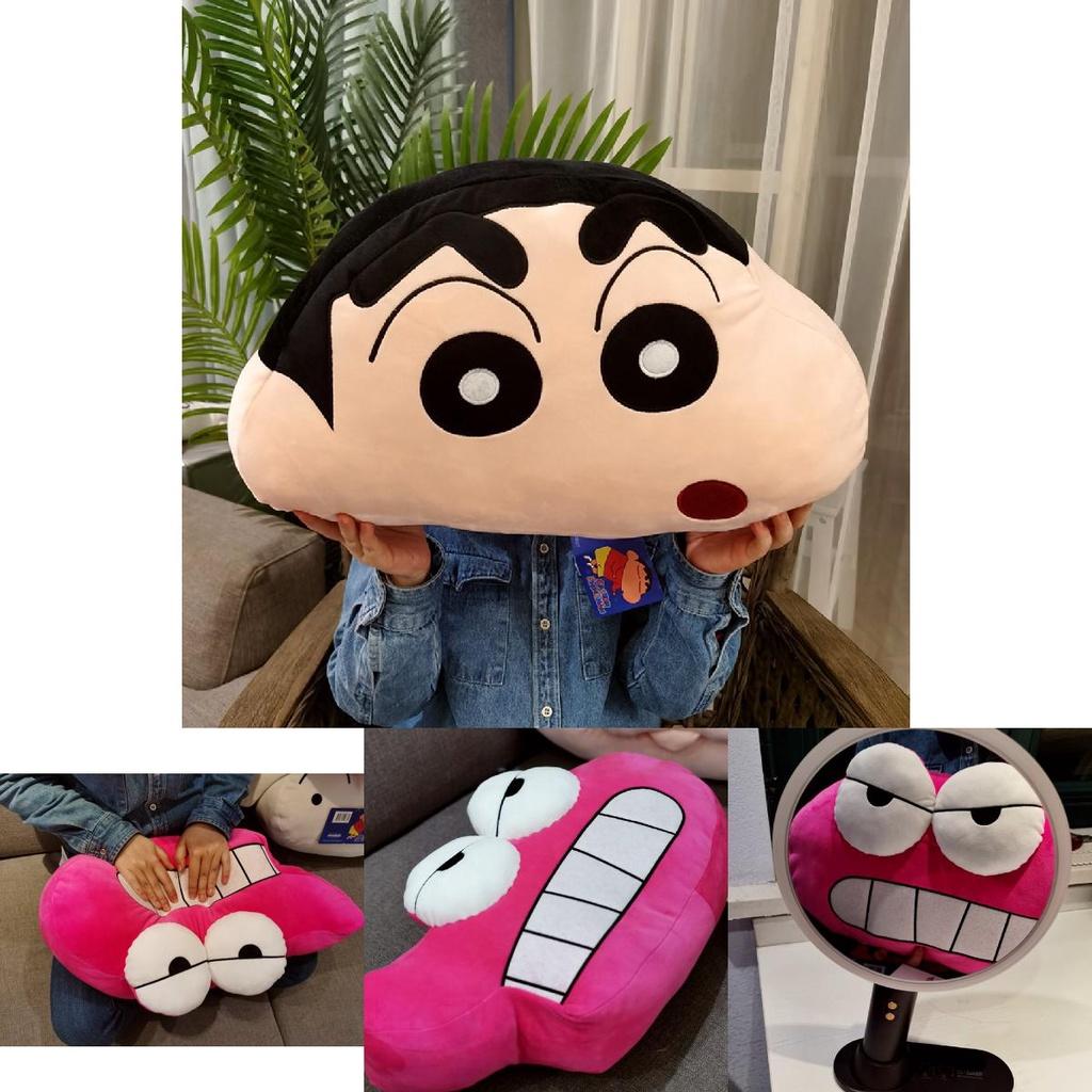 Brinquedo de Pelúcia Fofo e Macio do Crayon Shin-chan para Crianças Presente de Aniversário Perfeito!
