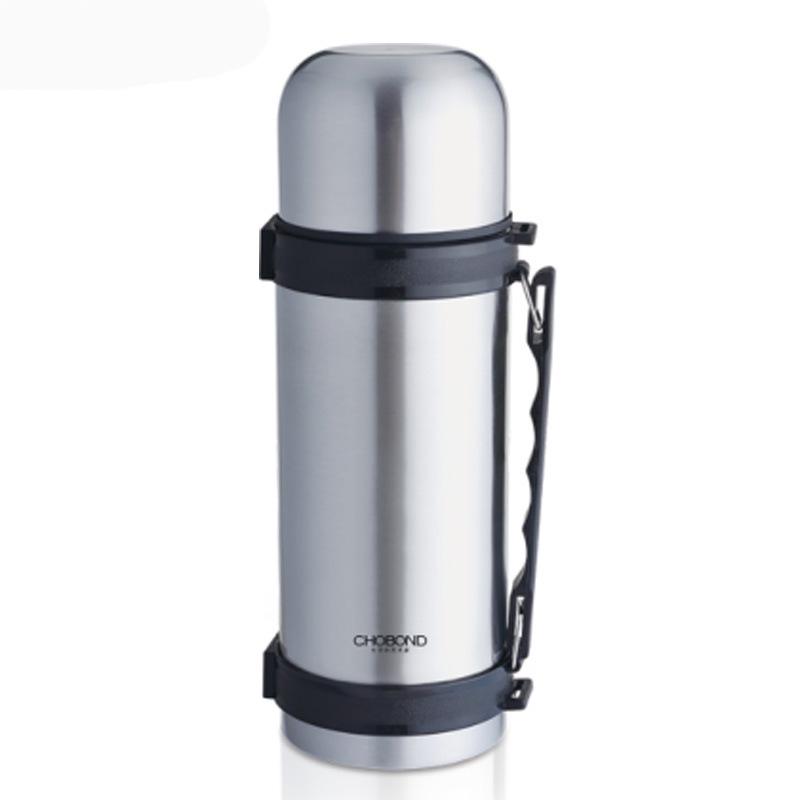 

Термокружка вакуумная дорожная Chopin CB-H33: Двухслойная термофляга из нержавеющей стали 1000 мл 1L