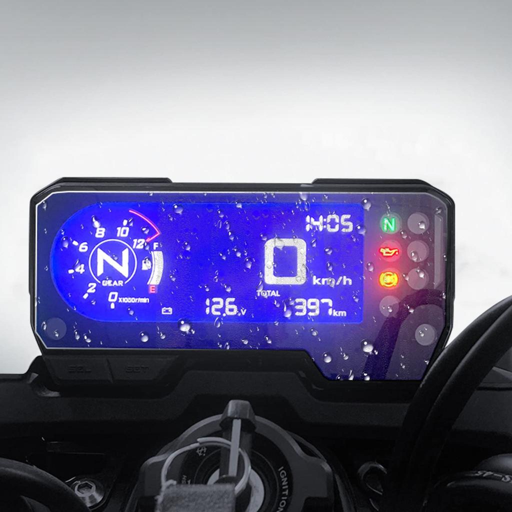 ziyue [Set of 3] Compatible with Honda CBR650R CB500F CB650R 2019+ Dashboard Screen Protector,