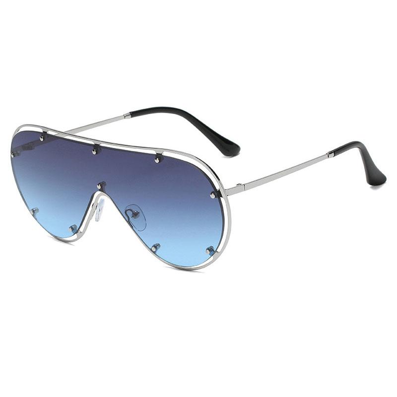 1pc Women/Men Oversized Personality Fashionable Sunglasses For Outdoor Vacation Driving Party Musical Festival Accessories