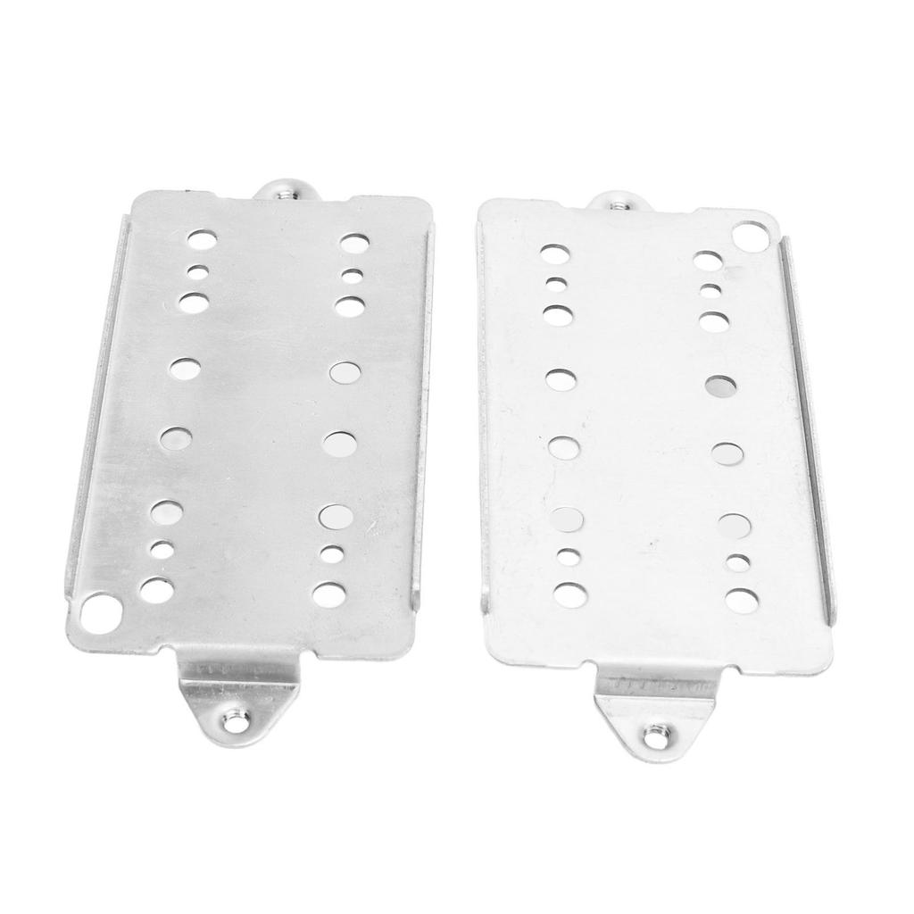 2Pcs Guitar Neck Bridge Pickup Base Plate Robust Exquisite Craftsmanship Pickup Baseplate