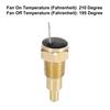 ONE Car Radiator Fan Thermo Sensor Switch 14" NPT 210 Degree on 195 Degree Off