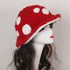 Versatile Crochet Yarn Hat Thick Autumn Winter Warm Cap Fashion Fisherman Hat  Women Man Unisex