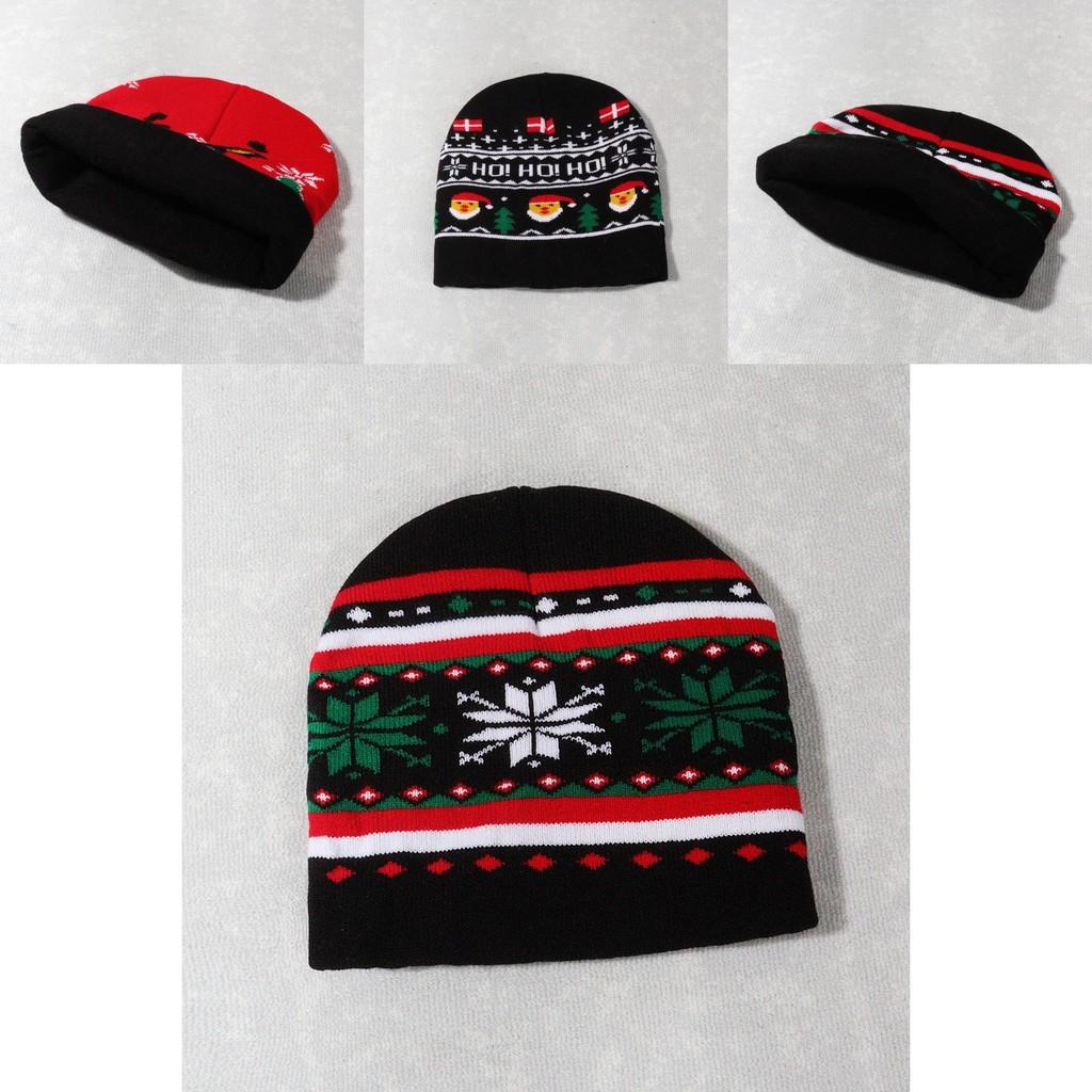 Unique And Eye-catching Christmas Knit Cap For Men Women And Kids With Fun Designs
