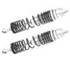 2Pcs 110mm RC Metal Rear Shock Absorber Damper for TRAXXAS   SLASH 1 10 RC Car PartsSilver