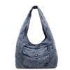 Women's Bag Shoulder Bag Underarm Bag Commuter Denim Bag