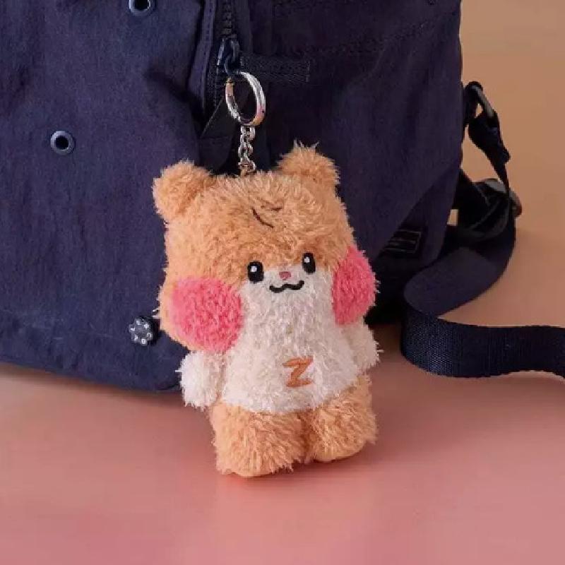 Zhanghao Zb1 Ricky Kpop Idol Keychain Plush Pendant Stuffed Puppy Cat Toy Bunny