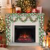 2m Christmas Ribbon Garland Snowflake Christmas Tree Ribbon