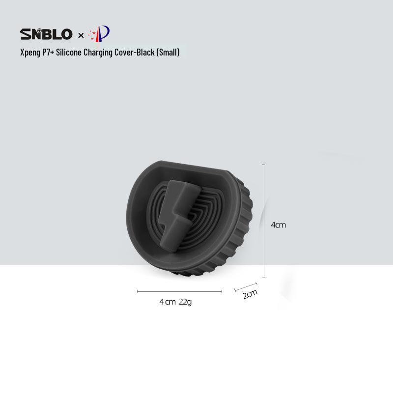 

Силиконовый магнитный водонепроницаемый защитный чехол для зарядки Xiaopeng P7+ (Деталь мода для автомобиля)
