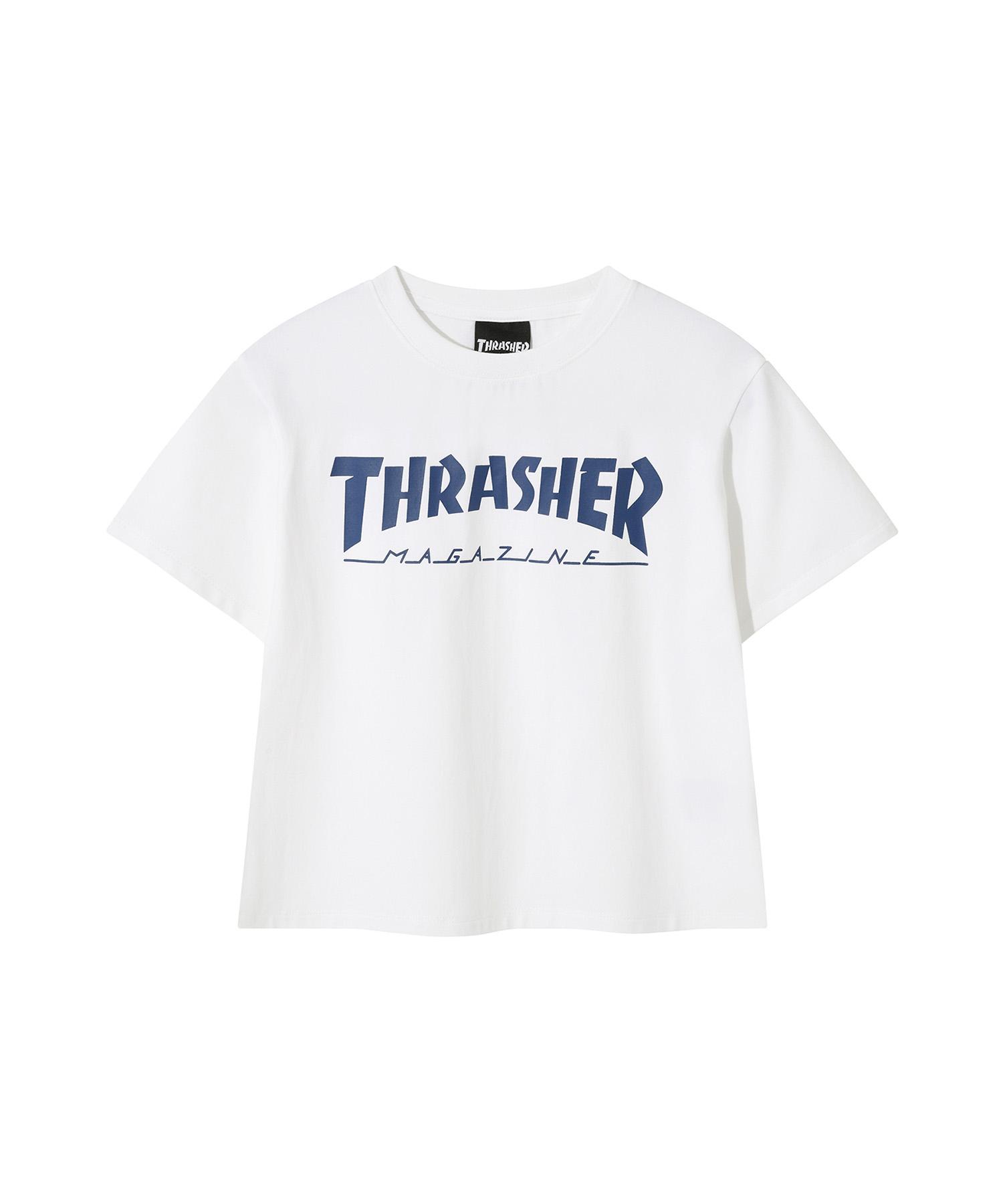 Treasure (W) Magazine Short Sleeve Crop T-Shirt White F