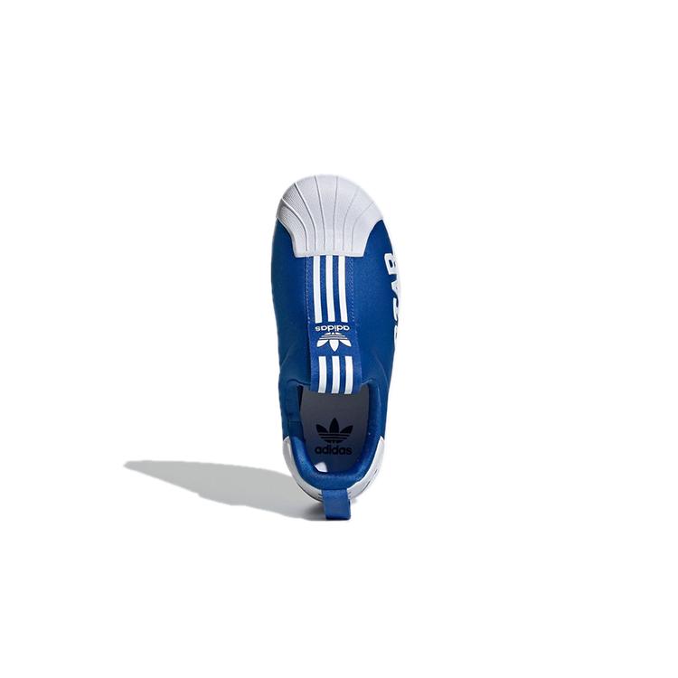 Adidas Originals Superstar 360 X Comfortable Breathable Low top Kids' Skateboarding Shoes Blue EG3404